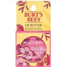 Burt's Bees Mantequilla de labios rosa silvestre y bayas 0.4 onzas