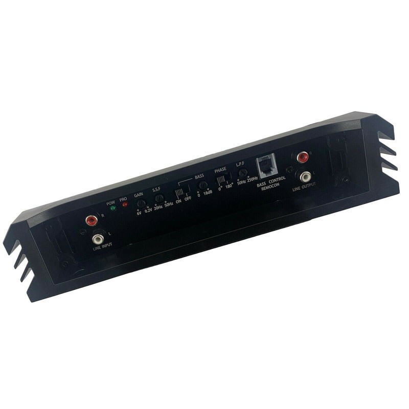 Audiobank AB1500.1 Monoblock 2500 Watt 2 Ohm A/B Class Car