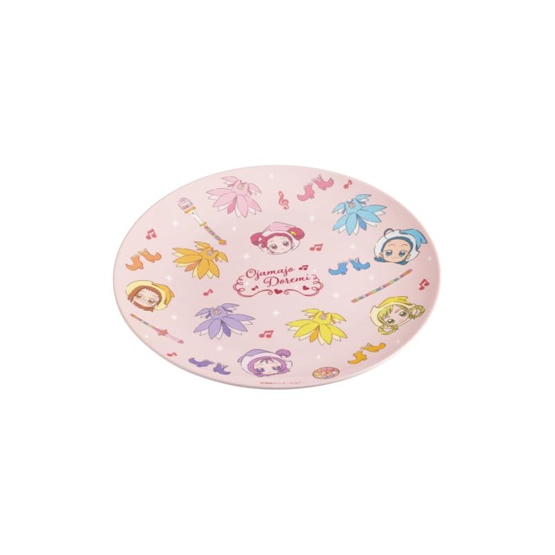 Skater Melamine Plate 7.9 inches (20 cm) Plate Dish Ojamajo