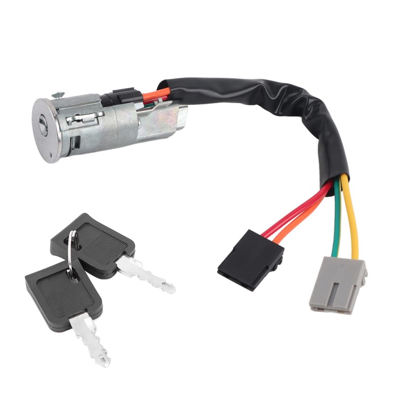 Metal Cylinder Switch with Keys Replacement Trafic Vivaro Primastar Silver