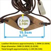 Old-Fashioned Slingshot Rock Sling Tennis Ball Thrower Shepherds Sling (1pack)