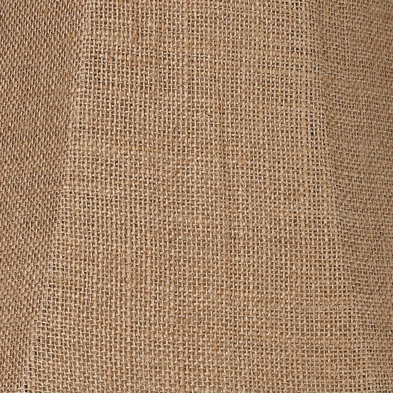 Natural Burlap Large Bell Lamp Shade 7" Top x 14"