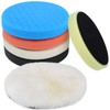 IPELY 6 Pcs 5 Inch Buffing Pads, Polishing Pads 5.5