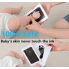 Zemiu Baby Handprint and Footprint XL Size Kit,2 Black Baby