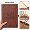 AUTEMPO A5 Blank Journal Notebook, 320 Numbered Pages(14.5 x 21