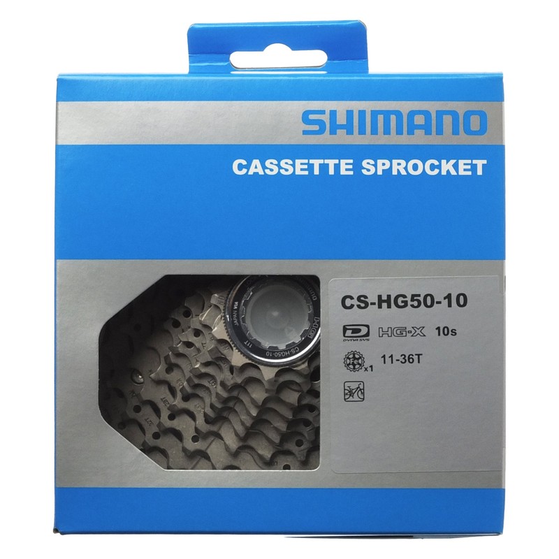 Shimano Deore HG50 10 Speed Cassette Silver 11-36T