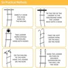9.8ft Fire Escape Ladder - Emergency Safety Rope Ladder for