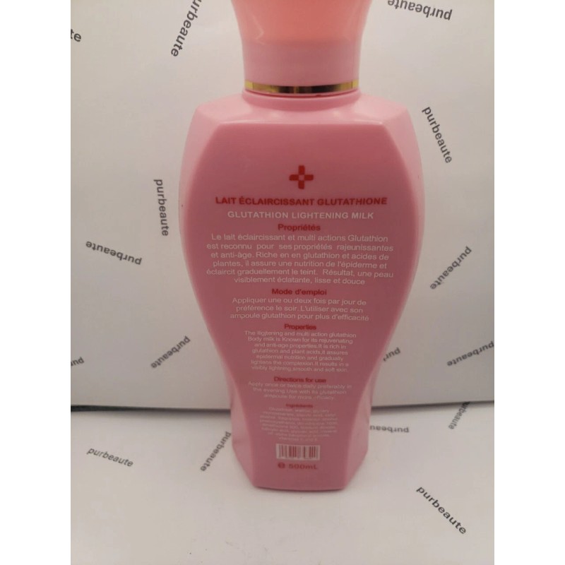 RADANCE 7 LAIT GLUTATHIONE ECLAIRCISSANT CLARIFIANT ET RAJEUNISSANT 500 ML