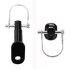 VOANZO Bike Trailer Hook With Snap Aluminum Alloy Bicycle Pulley