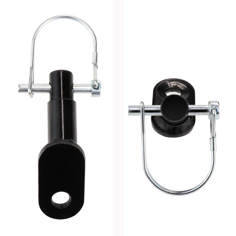 VOANZO Bike Trailer Hook With Snap Aluminum Alloy Bicycle Pulley