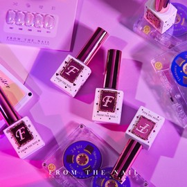 classic nail From the Nail Mood Booster Set Glitter Gel 5 Piece Set + Top Gel / 프롬더네일 무드부스터세트 글리터젤 5종 세트+탑젤