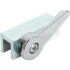 Prime-Line U 9824 Extruded Aluminum, Cam Action Lock, Aluminum Finish
