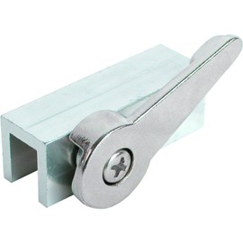 Prime-Line U 9824 Extruded Aluminum, Cam Action Lock, Aluminum Finish (Single Pack)