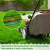 String Trimmer Head Blades Replace Plastic Cutter Blade Replacement Lawn