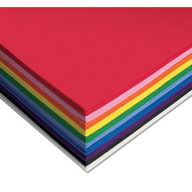 30 Pack EVA Foam Sheets, 9 x 12 Inch, Assorted Colors (10 Colors), 2mm Thick, by Better Office Products, for Arts and Crafts, 30 Sheets