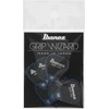 IBANEZ Flat Pick Sand Grip - Blue Pack of 6