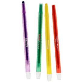 BAZIC 12 Color Twistable Crayons, Twist Up Propelling Assorted Color Crayon, Coloring Drawing Art Supplies for Office School Kids Children, 1-Pack