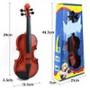 Simulation Violin Musical Toy Bow Beginner Kids Instrument Practice Birthday