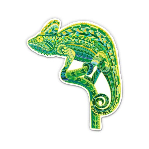Chameleon - 5" Vinyl Sticker - for Car Laptop I-Pad