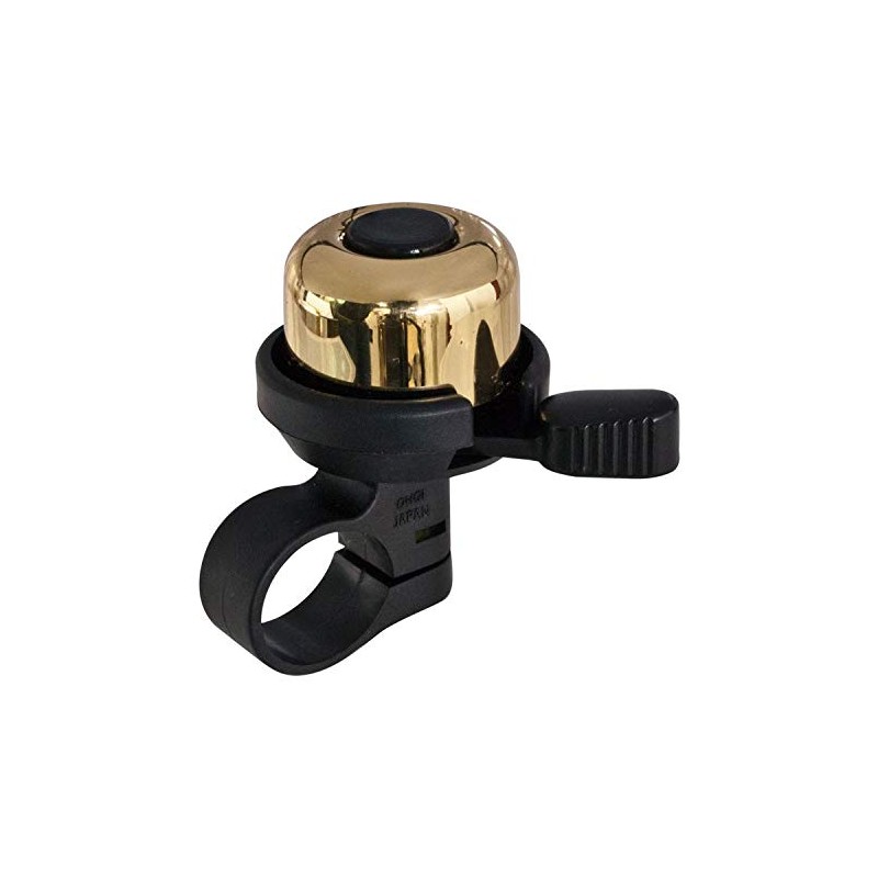 OHGI Bicycle Bell [Windbell] Gold Black Small