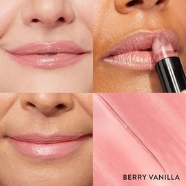 LAURA GELLER NEW YORK Lápiz Labial Sutil de Mármol Italiano - Vainilla Berry - Hidratante y Ligero - Con Vitamina E y Aceite de Semilla de Ricino - Ac