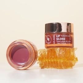 Simple Sophistication Brillo De Labios Totalmente Natural - Para Labios Secos, Agrietados Y Sensibles  Con Sebo De Animales Alimentados Con Pasto,... 