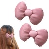 Pink Hair Bow Clip, Red Bow Hair Clip Hair Bows