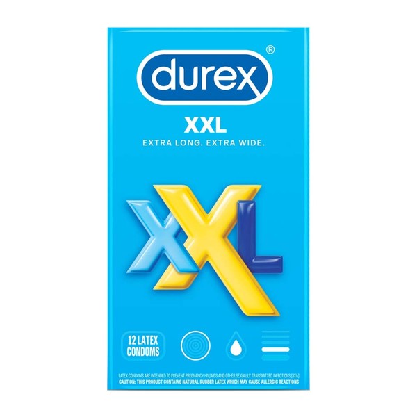 Durex XXL Condom 12 ct (Pack of 6)