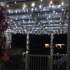 QITONG 165ft 500 LED White String Lights Outdoor Waterproof, 8