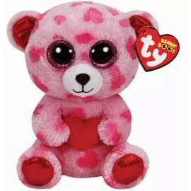 Ty Beanie Boos-SWEETKINS  The Valentines Bear 6" New MWMT'S