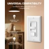 DEWENWILS Dimmer Switch for LED Lights, 600W Incandescent/H