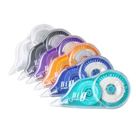 Original Correction Tapes, 12 Meters Long White Out, 6-Pcs