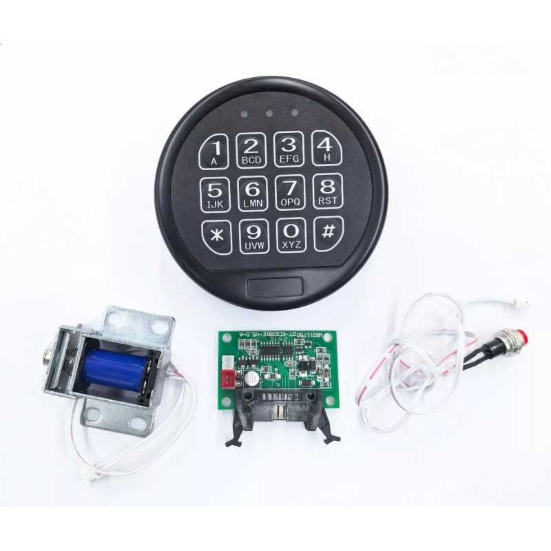 WAHLINPARTS Gun Safe Lock Replacement Electronic Keypad Lock Safe Solenoid
