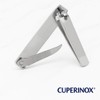 CUPERINOX Set mit 2 professionellen Pediküre-Nagelknipsern, robuster Edelstahl, präzise für
