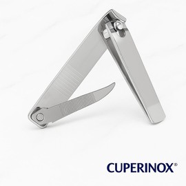 CUPERINOX Set mit 2 professionellen Pediküre-Nagelknipsern, robuster Edelstahl, präzise für dicke und harte Nägel, für den privaten und professionellen Gebrauch, Beauty Care Collection