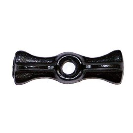Old Style Cast Iron Turn Button Door Catch 1 7/8" x 9/16" | for Flush Doors, Shutters, Drawers and Some Other Antique or Modern Furnitue | BP-90CI