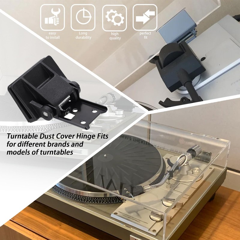 1pcs Dust Cover Hinge Turntable Parts Compatible with AkaiAP-206, AR