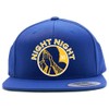 Tenacious Tops Snapback Blue Steph Curry Night Night Logo Hat
