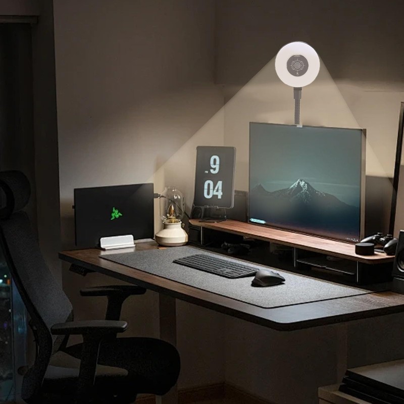 5MP Webcam for PC, AF Auto Focus Webcam with Fill