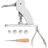 YICBOR Table top No-Sew Snap Button Fastener Hand Press Machine,