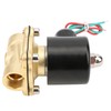 G1/2 Inch Brass Solenoid Valve Water Pressure Normal Closed Direct