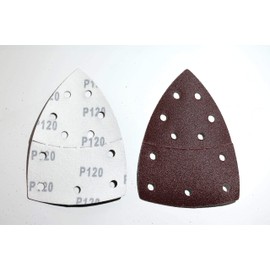 Velcro Sanding Sheets 105 x 152 mm Grain 120 for Multi-Sander Bosch Prio Ventaro