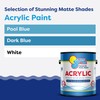 In The Swim Non-Slip Acrylic Swimming Pool Paint - White