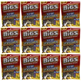 Bigs Old Bay Catch of the Day Seasoned Sunflower Seeds, 5.35 Ounce -- 12 per case
