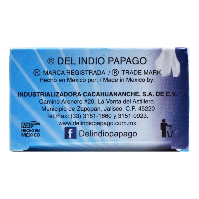 Del Indio Papago Jabon Baba De Caracol Barra Indio Papago