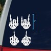 Slaced Skeleton Hands 4 Pack: Rock on Skeleton Hand Left