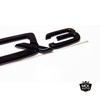 MCK Auto - Q3 Black Glossy Front Rear Mudguard Black