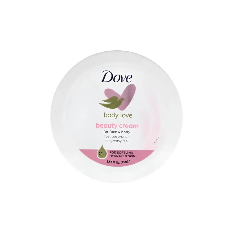 Crema Corporal Dove Body Care Beauty Cream Hidrata 24hr 75ml
