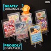 20 Pack Card Display Stand, Acrylic Easel Card Display, Sports