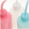 Baluue 3pcs Eyelash Cleaning Tool Leak Practical Empty Bottle Narrow